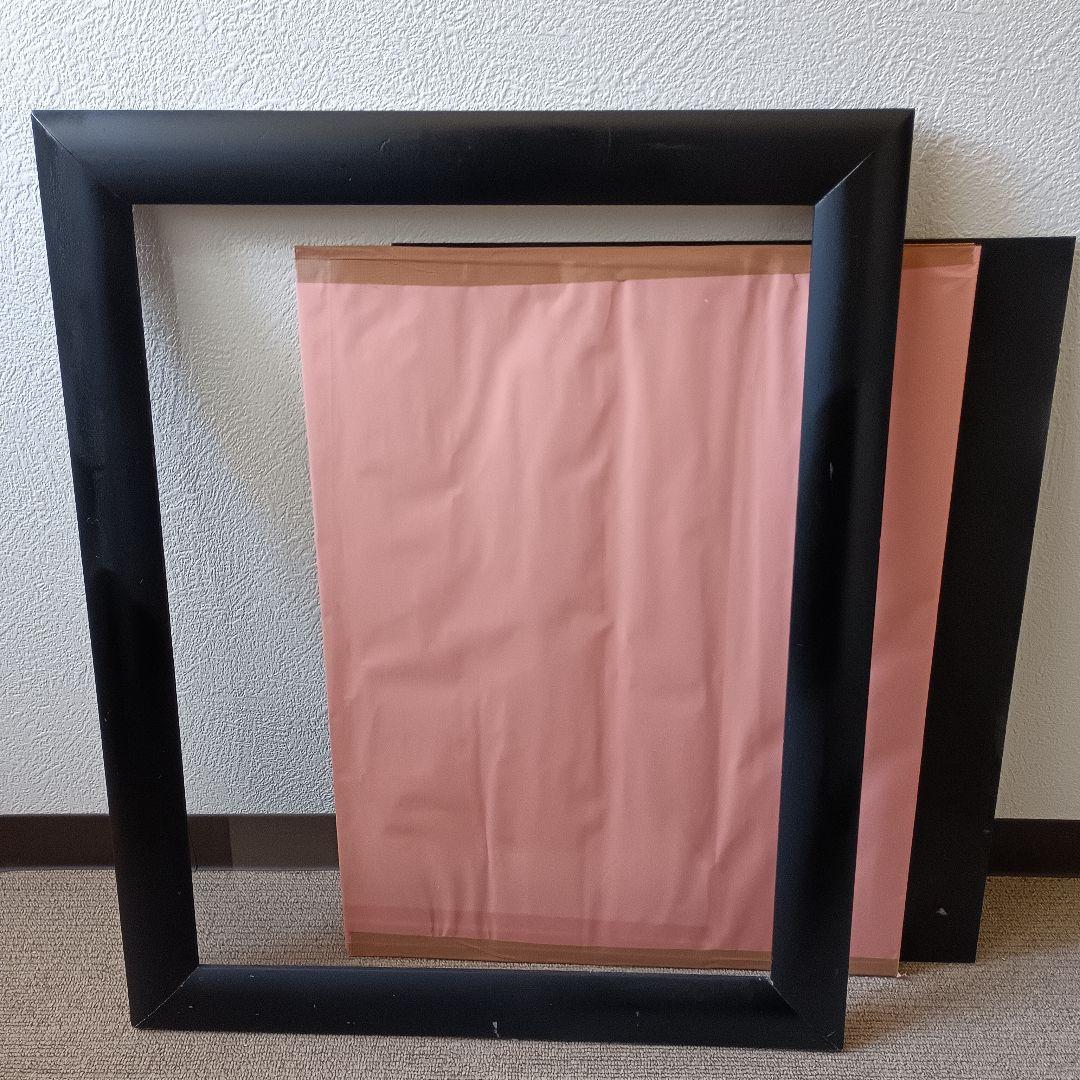 佐藤勝彦 【花 】絵画 日本画 墨彩画 印有 額サイズ約51×63cm 真作