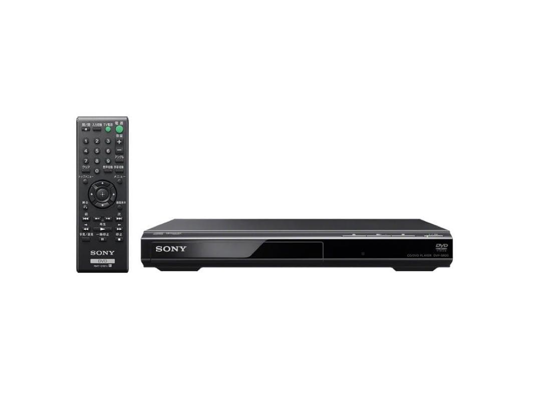 【店頭展示品】ソニーDVDプレーヤー ブラック 再生専用 DVP-SR20 BC