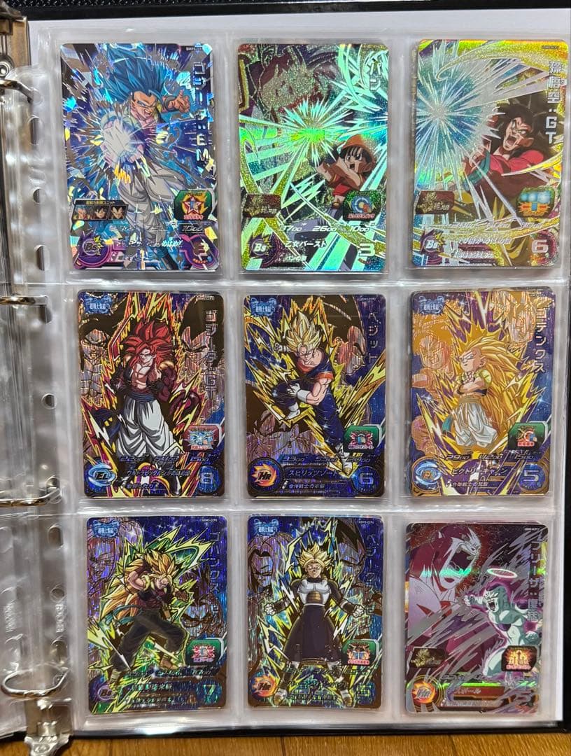 ドラゴンボールヒーローズ 引退品カードセット ファイル付き