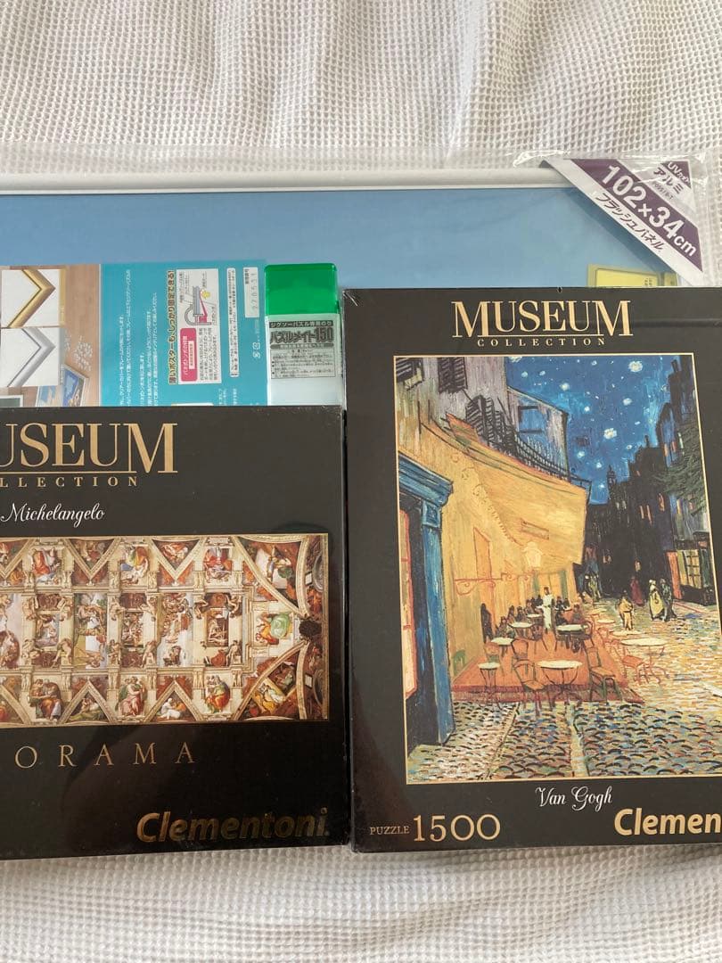 clementoni ミュージアム　コレクション ジグソーパズル　パネル専用のり