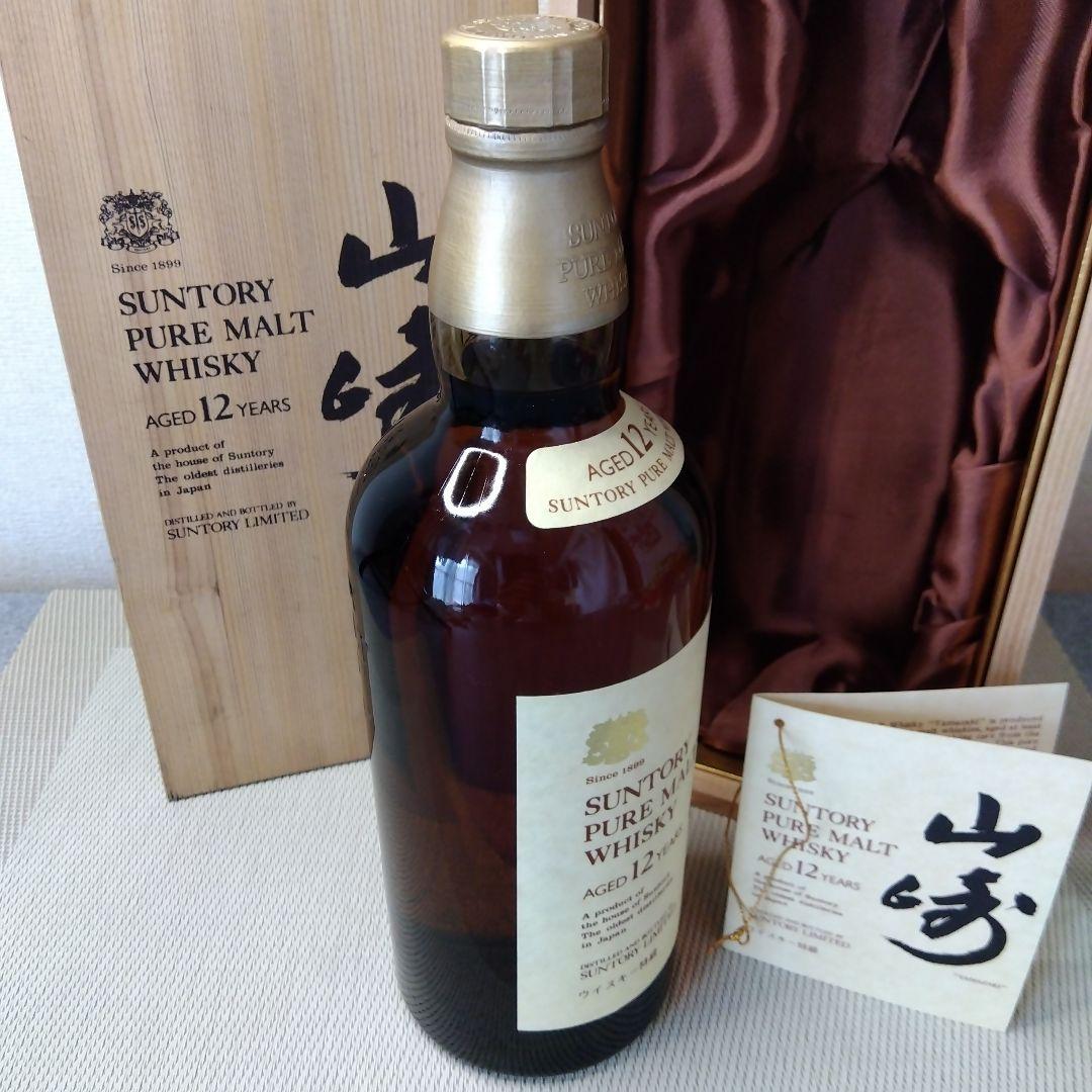 ★ 特級表記　サントリー ピュアモルト ウイスキー山崎12年 / 760ml