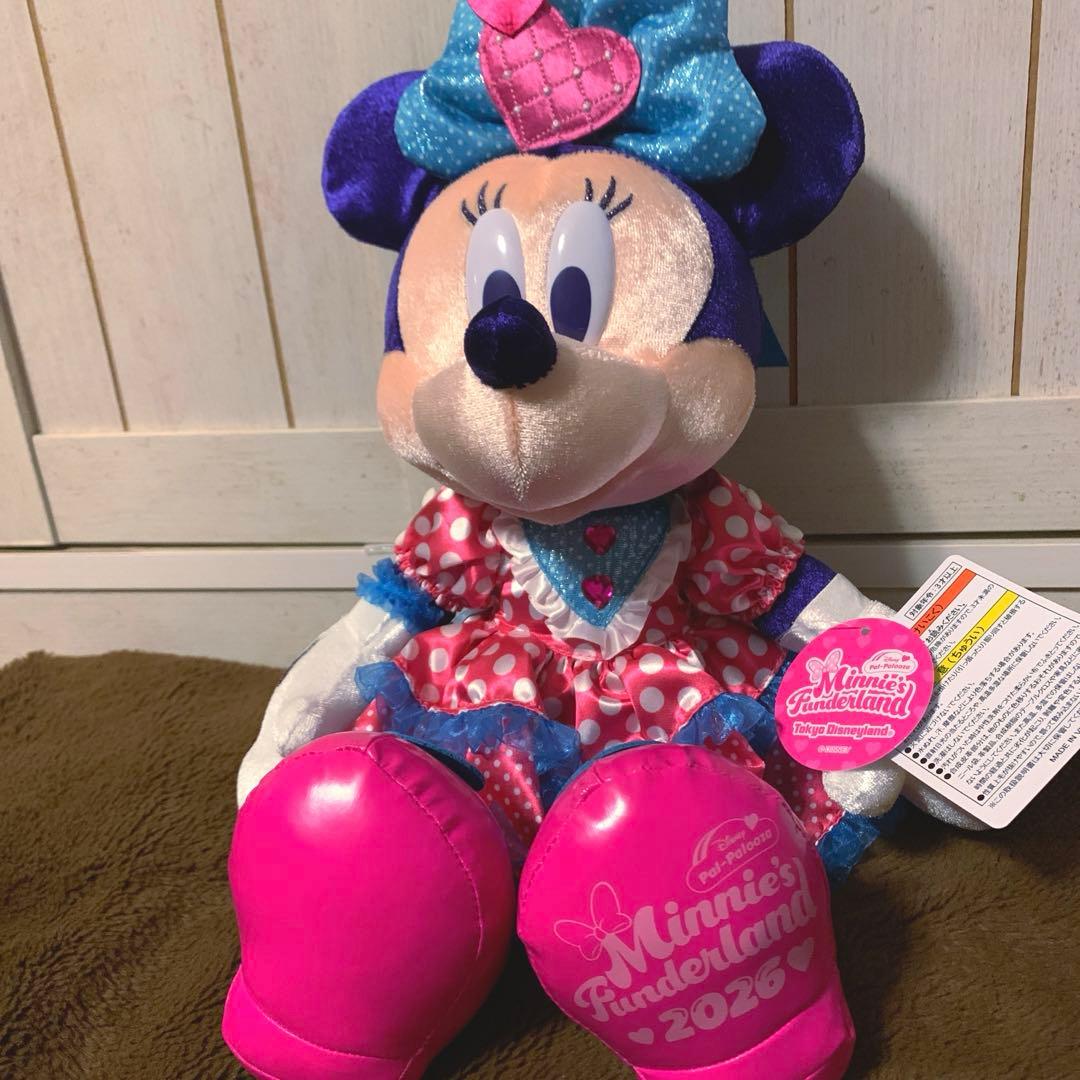 ディズニー　ミニー　ぬいぐるみ　ファンダーランド　パルパルーザ