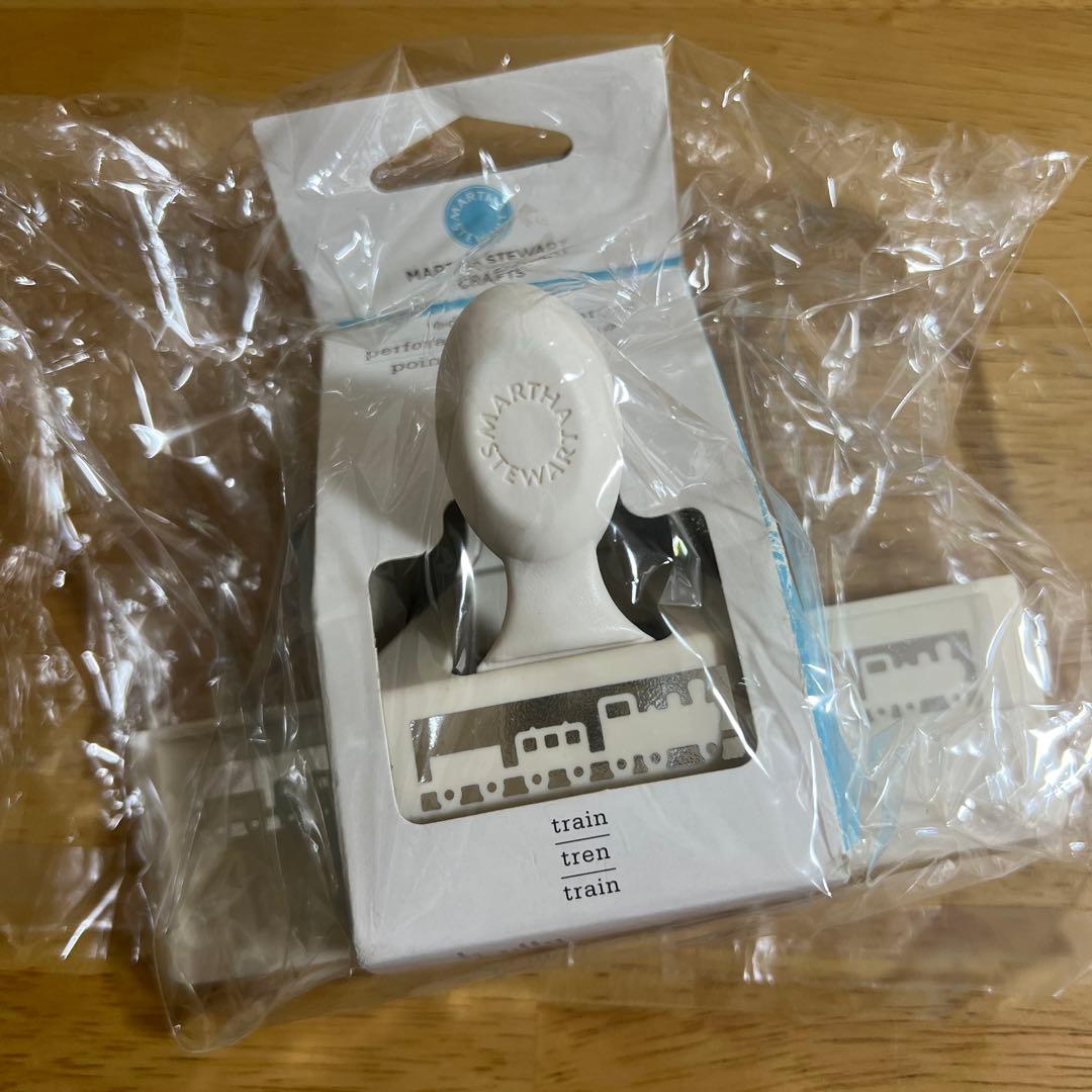 マーサスチュワート クラフトパンチ トレイン 汽車 新品