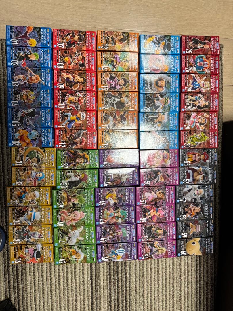 ワンピース　ONE PIECE 海賊大百景　ワーコレ　フルコンプ　フィギュア