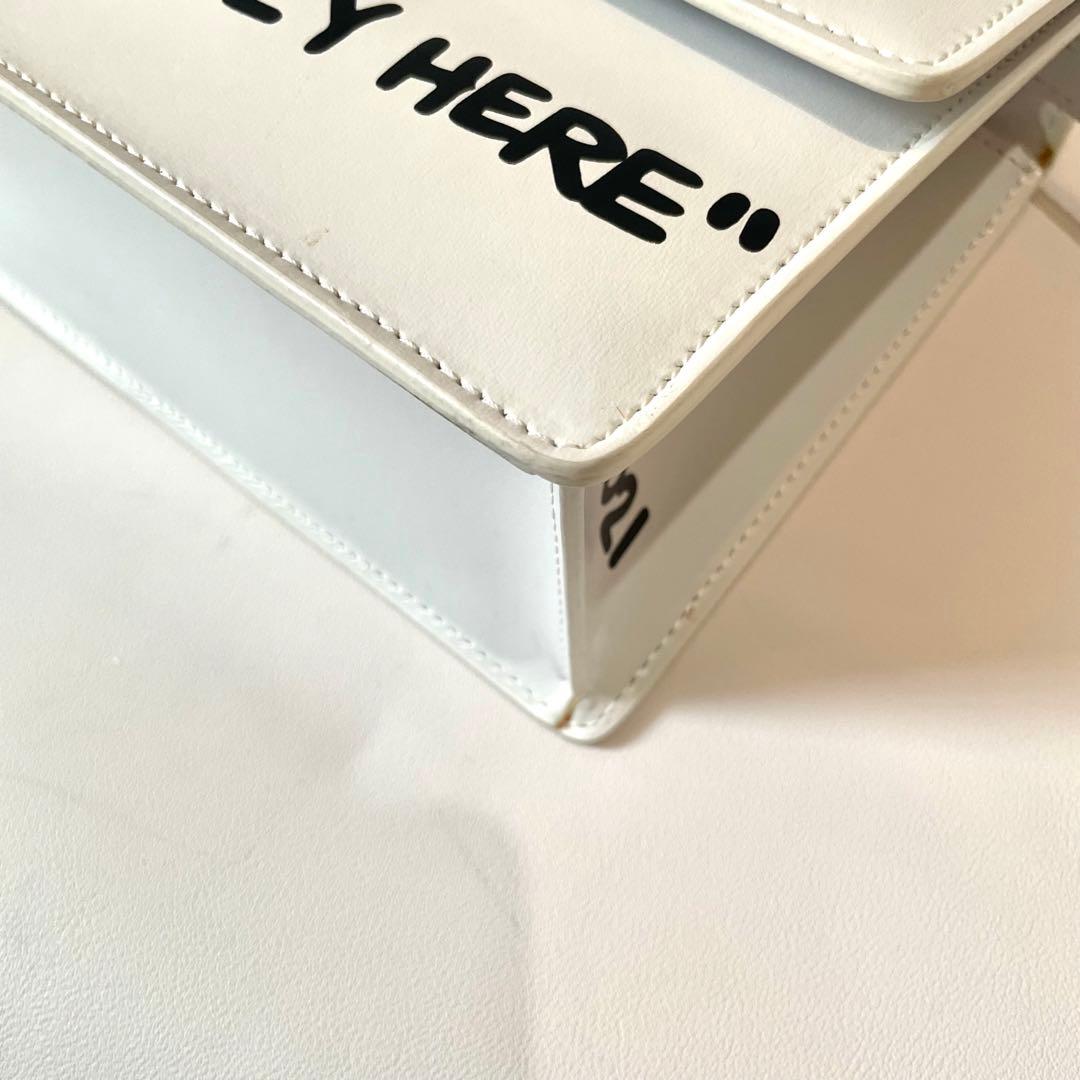 未使用級✨オフホワイト ジットニーコラボ 1.4 2way ショルダーハンド 白