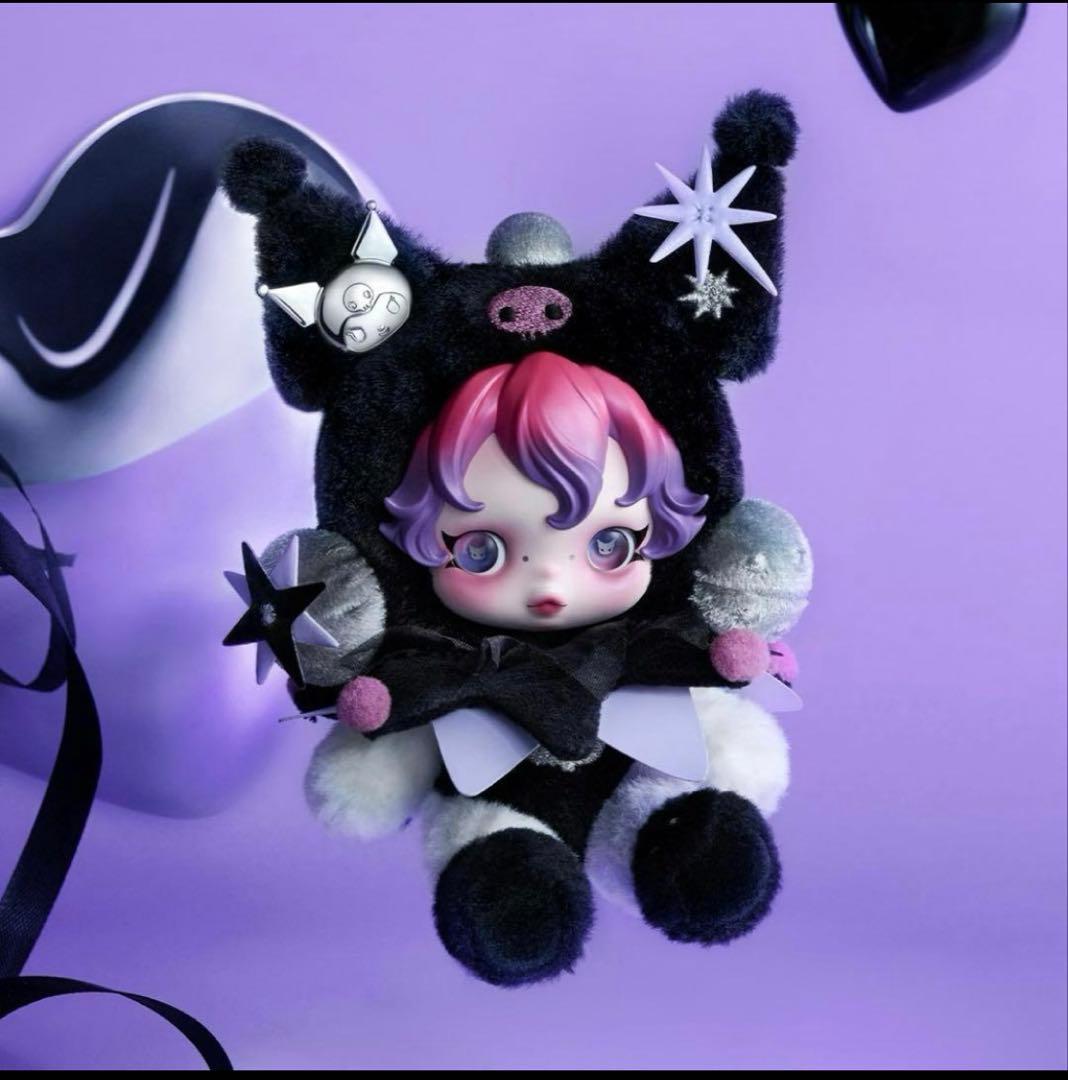 スカルパンダ × サンリオ　クロミ　ぬいぐるみペンダント