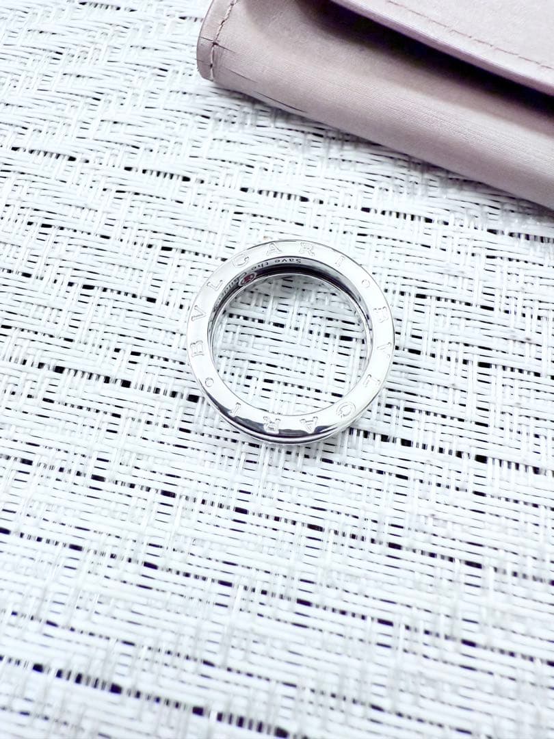 ブルガリ セーブザチルドレン 18号 リング　指輪　59 セラミック　925