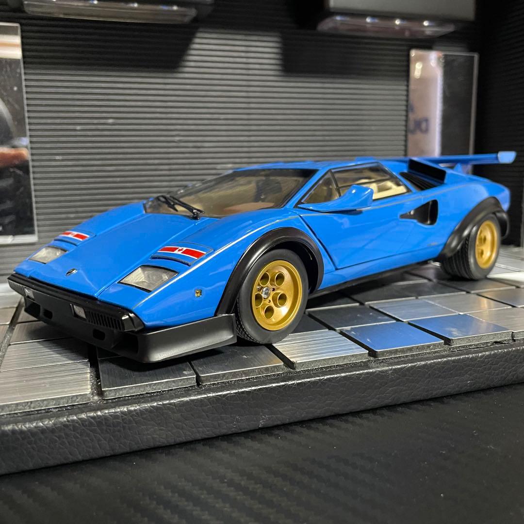 激レア!未展示品 京商 1/18 ランボルギーニカウンタックLP500S WW