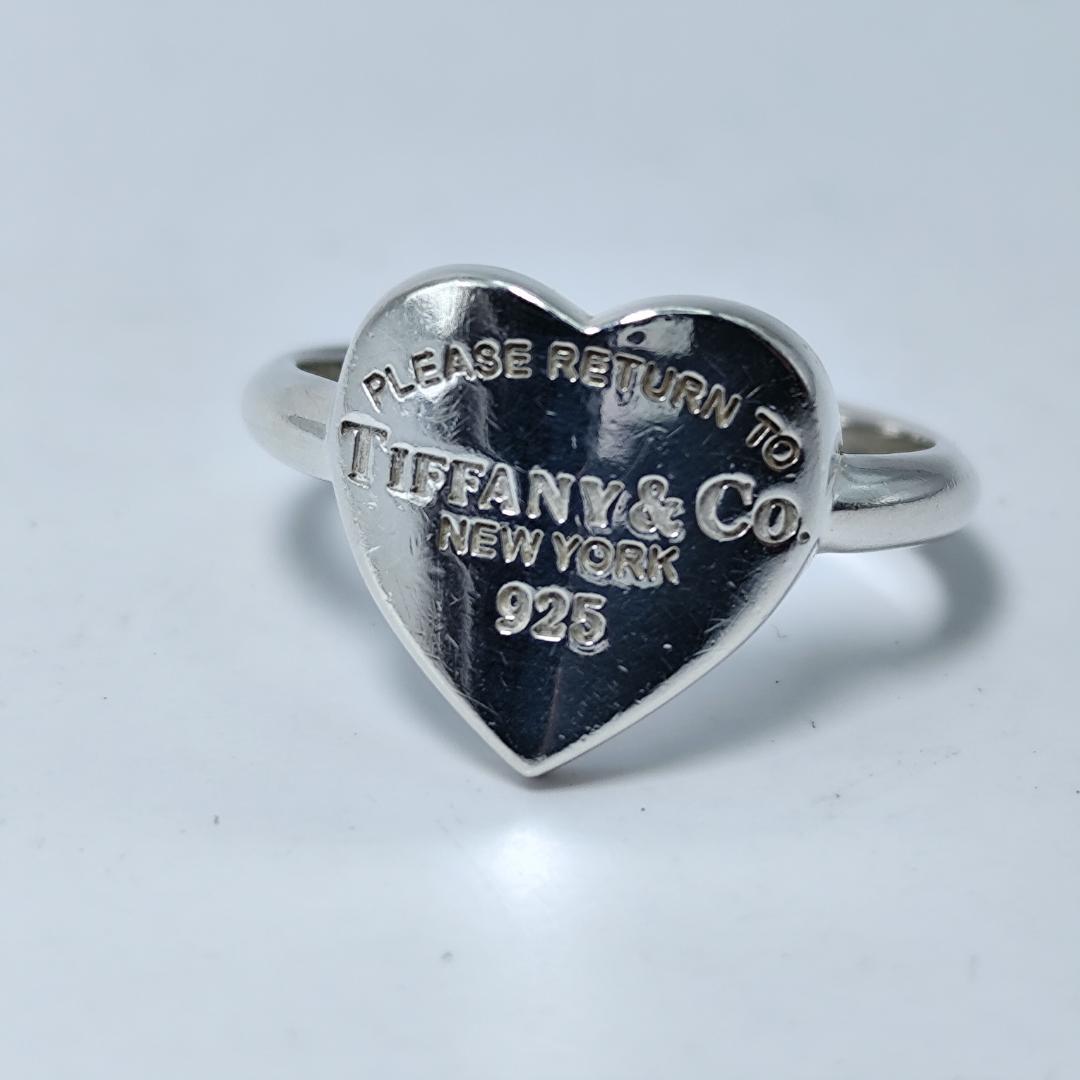 Tiffany & Co. ハート型リング 925シルバー