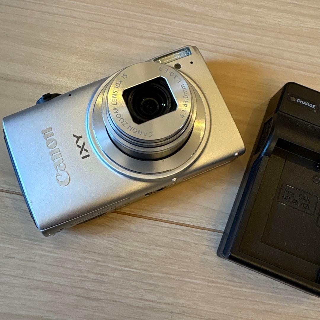 【動作確認済】美品 キャノン IXY 610F デジタルカメラ シルバー
