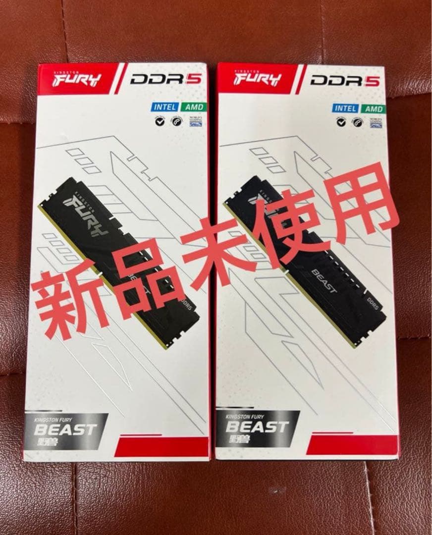 メモリー Kingston FURY Beast DDR5 16GBx2 6000MHz