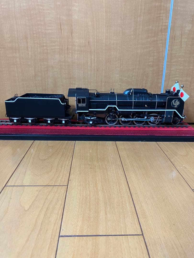 鉄道模型 昭和天皇御在位五十年記念 お召列車 D51 1/43