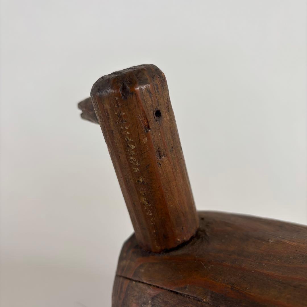 李朝時代 木雁 朝鮮美術 骨董 ①