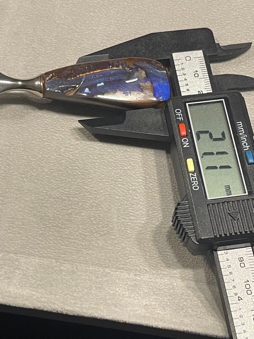 ビンテージ ボルダーオパール ペーパーナイフ レターオープナー OPAL