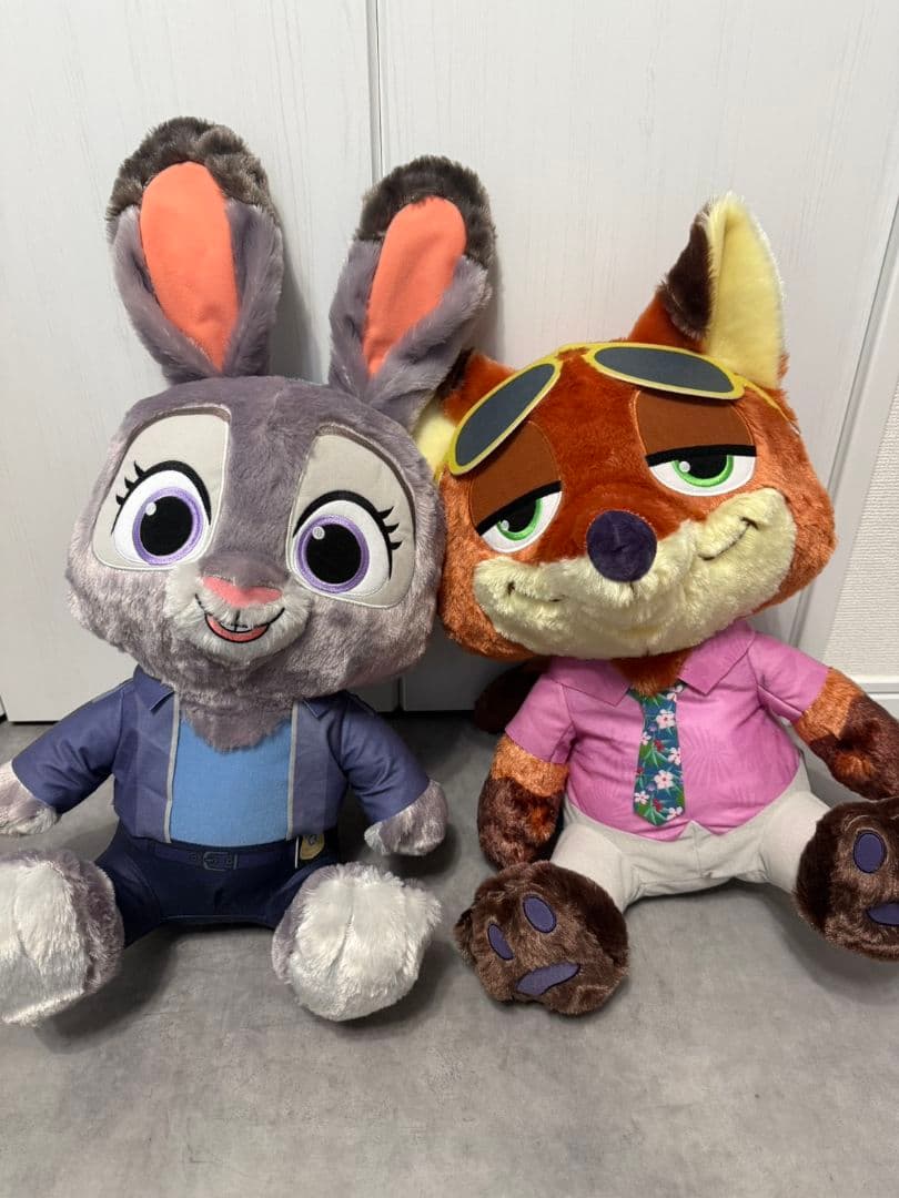 ズートピア2 　スーパーラージぬいぐるみ ニック＆ジュディ