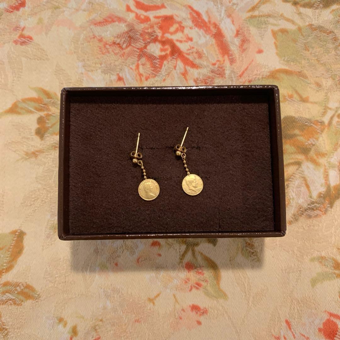 ピアス　k18