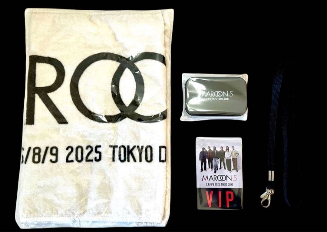 新品未使用】MAROON5 東京ドーム2025 VIPシートグッズセット