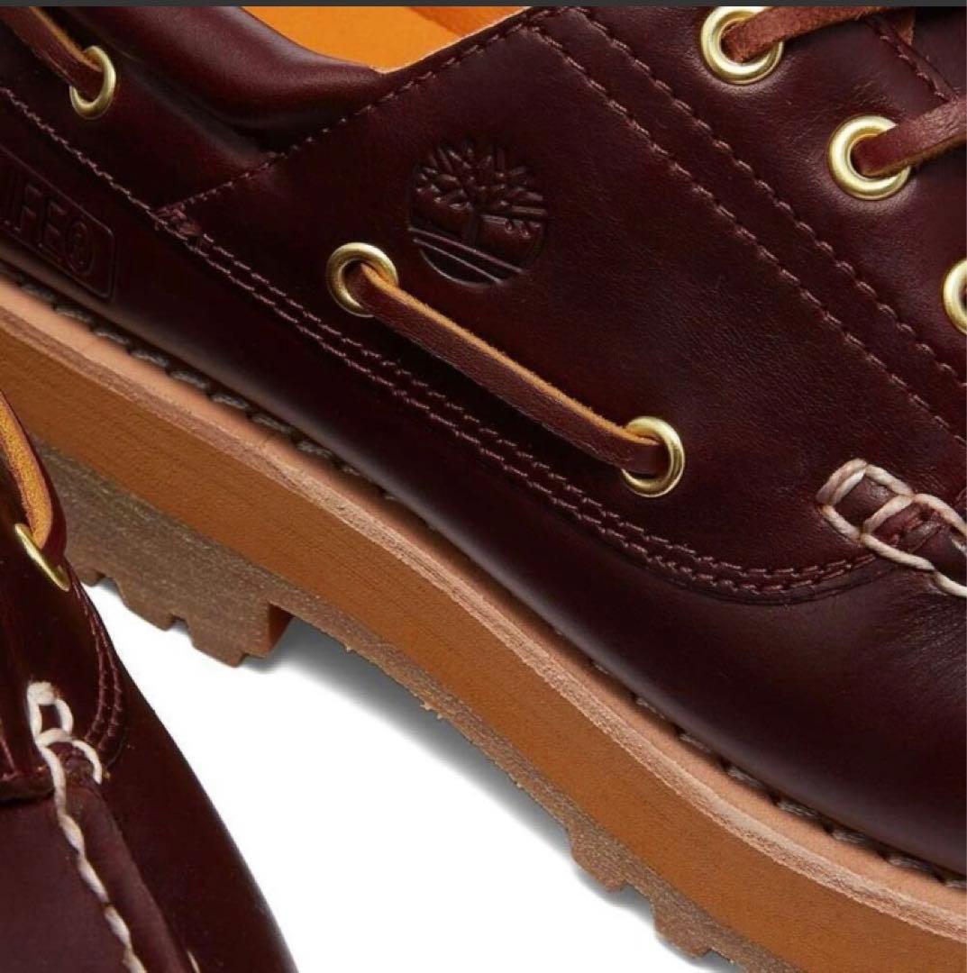 Timberland × A LIFE NY コラボ デッキシューズ