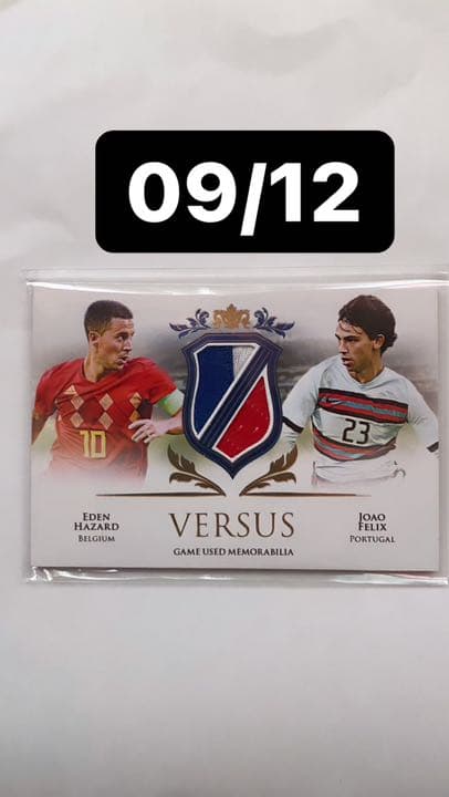 ☆☆☆Eden Hazard vs Joao Felix/ 09/12 カード