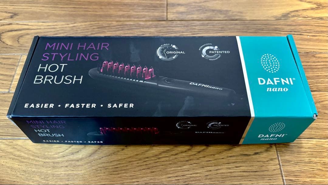 ブラシ型ヘアアイロン ダフニ ナノ DH1.6NP