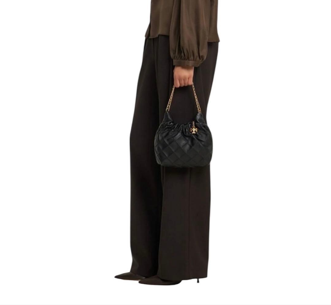 【大人気♡ショッパー付】トリーバーチ ミニ フレミング ホーボーバッグ バッグ