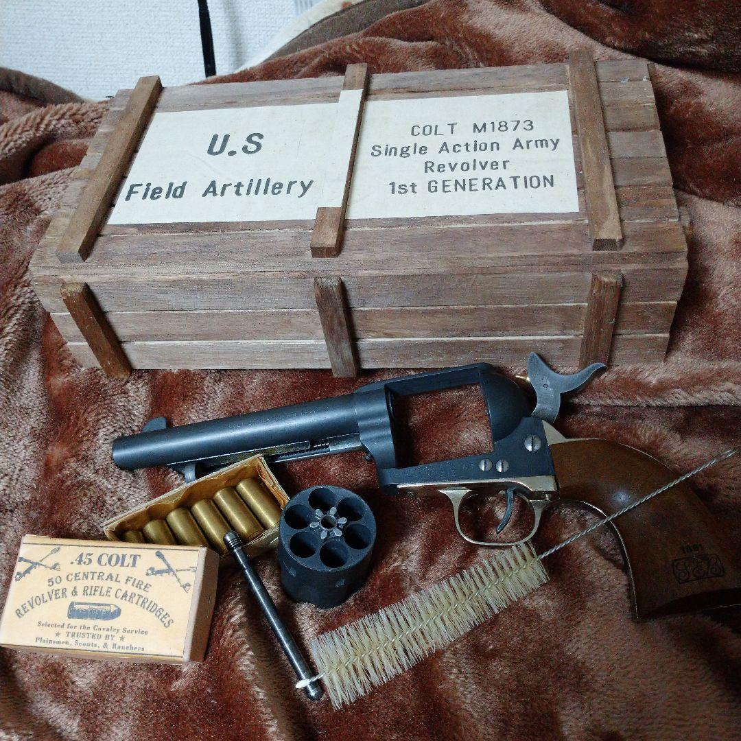 ☆コルト SAA 1st アーティラリー：ハドソン製改；ヘヴィウエイト樹脂