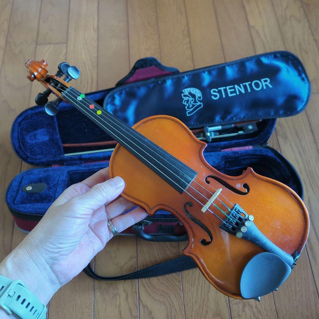 STENTOR 子供用1/16バイオリン ケース付き