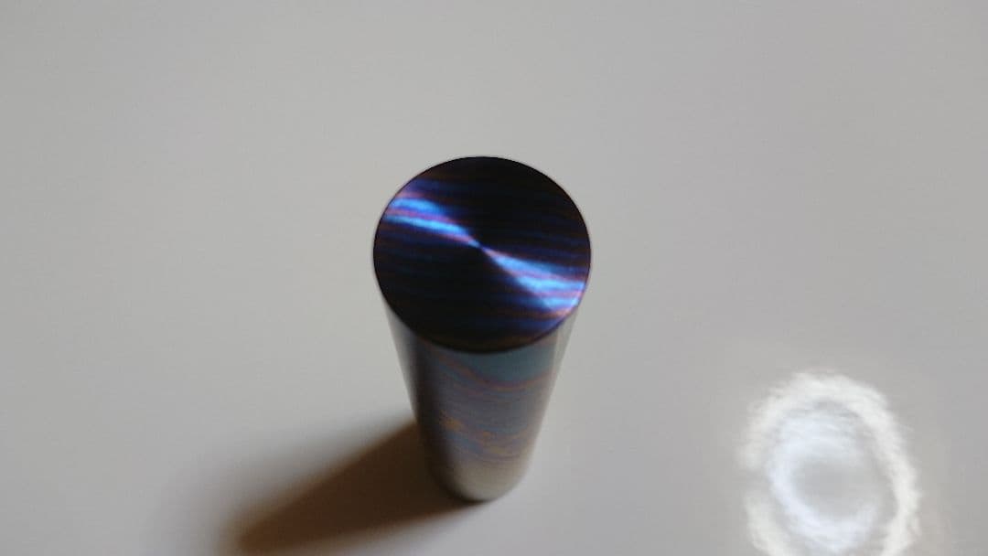 ティマスカス・シリンダーロッド (チタン合金製ダマスカス) Timascus