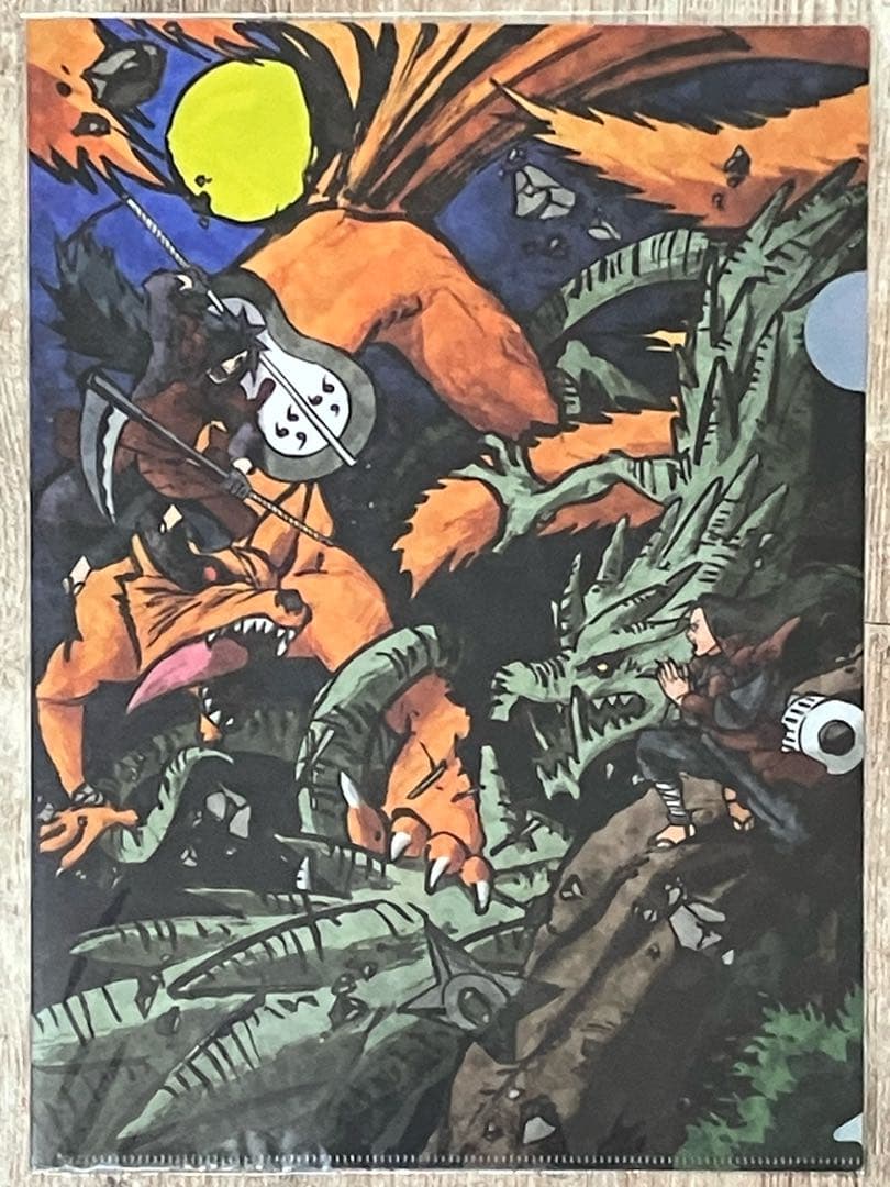 A4クリアファイル 千手柱間＆うちはマダラ NARUTO木ノ葉隠れの里創始篇