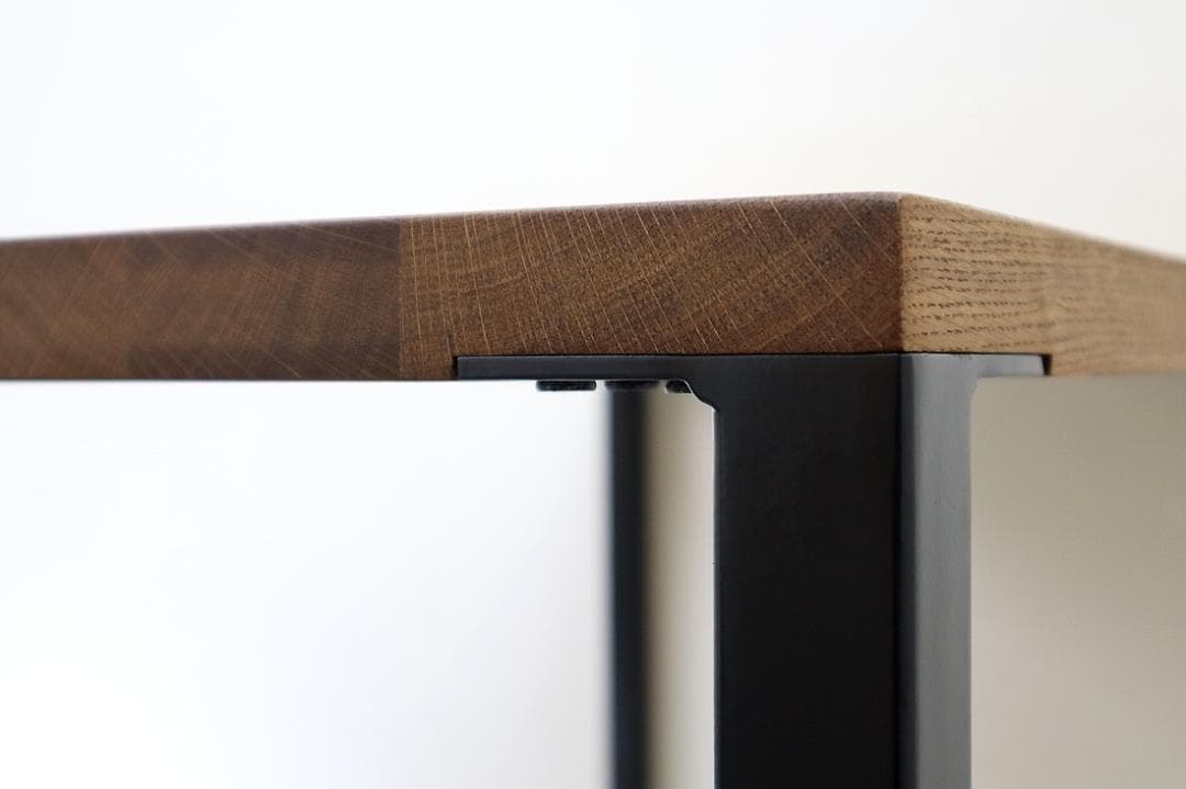 美品 クラッシュゲート 関家具 シンク ダイニング テーブル オーク 無垢材