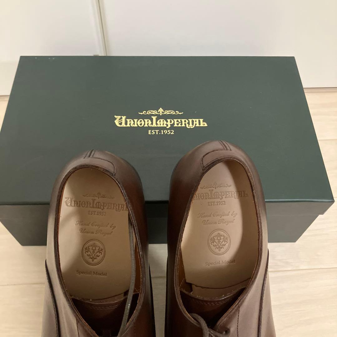ユニオンインペリアル U2006 ストレートチップ ダークブラウン 8EEE26