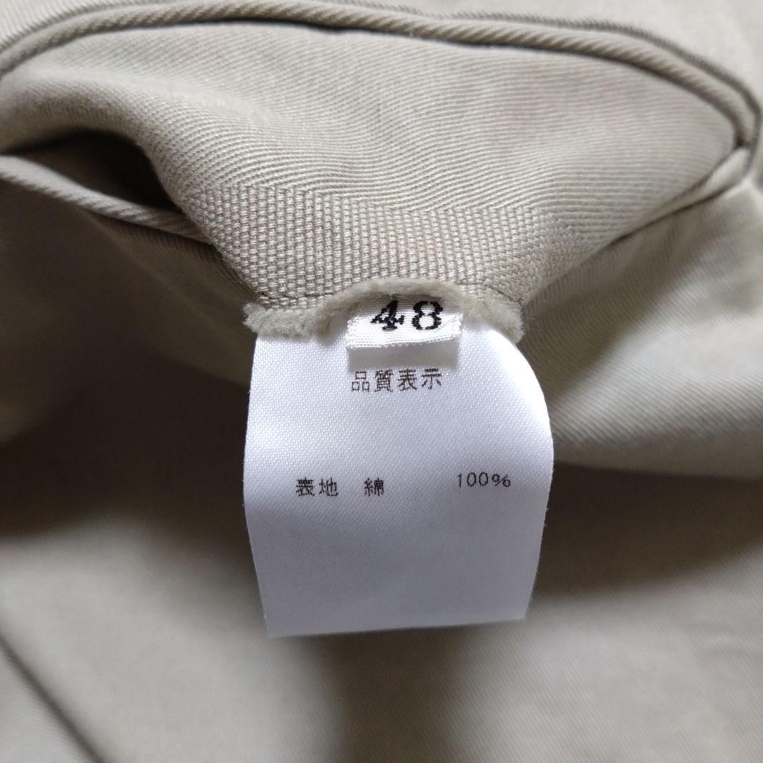 五十嵐トラウザーズ チノパン ドレスパンツ サイドアジャスター ベージュ 48