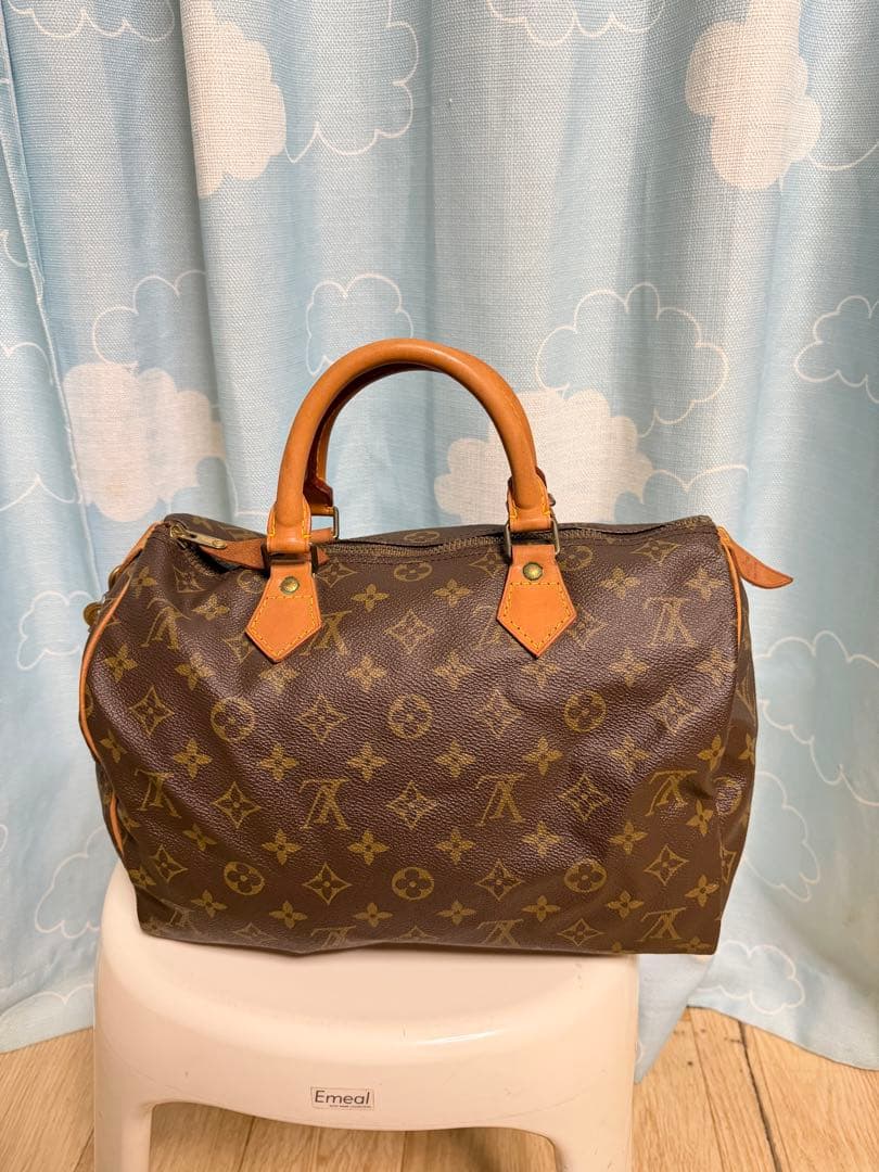 中古美品！ルイヴィトン　モノグラム　ハンドバッグ　シリアル　MB843