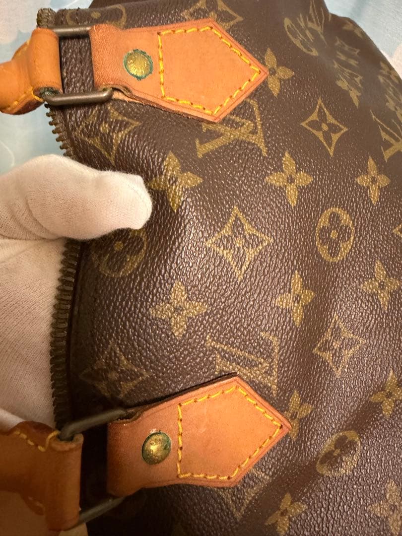 中古美品！ルイヴィトン　モノグラム　ハンドバッグ　シリアル　MB843