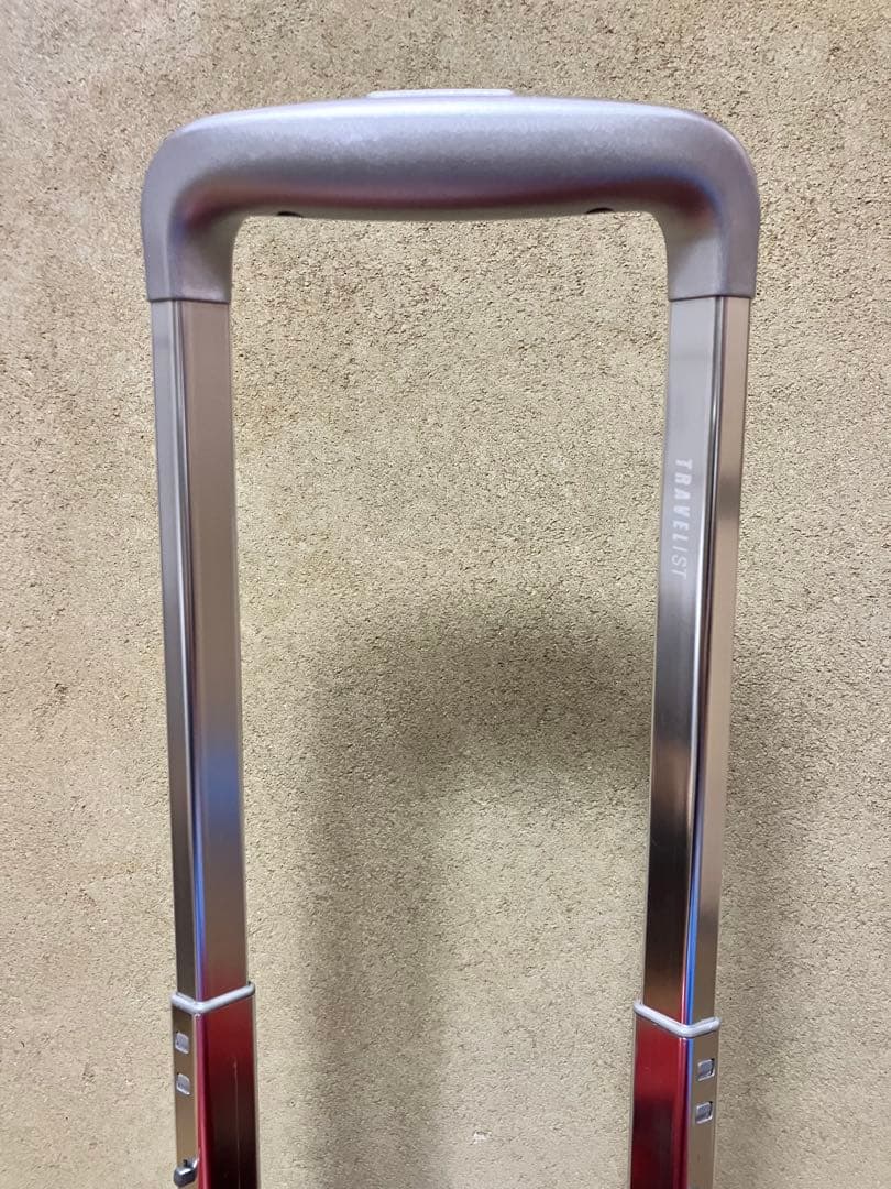 TRAVELIST トラベリスト　スーツケース　60〜70L 赤 中型　2