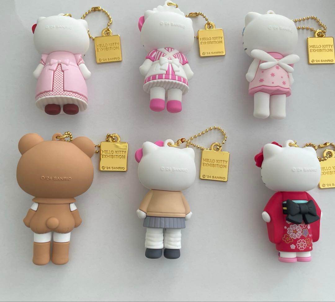 ハローキティ展 シークレットマスコットチャーム サンリオ グッズ 6点セット