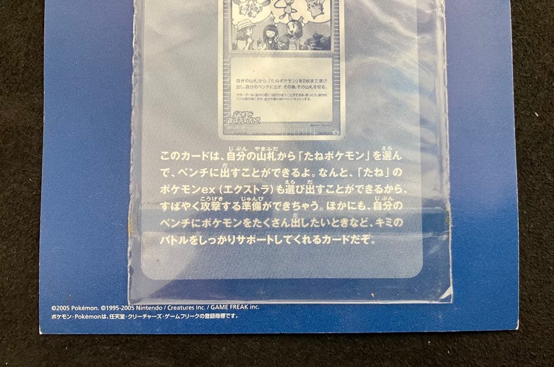ポケモン大好きクラブ　はじめて教室修了記念カード　096/PCG-P
