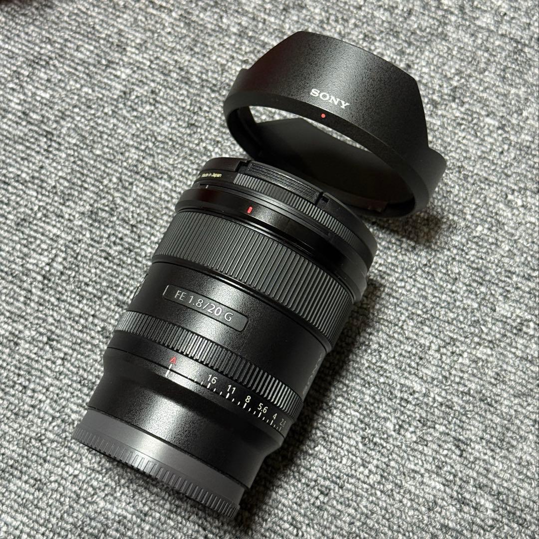 SONY FE 20mm F1.8 G SEL20F18G 保護フィルター付