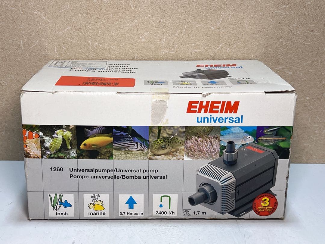 EHEIM universal 2400 ポンプ 1260 50Hz