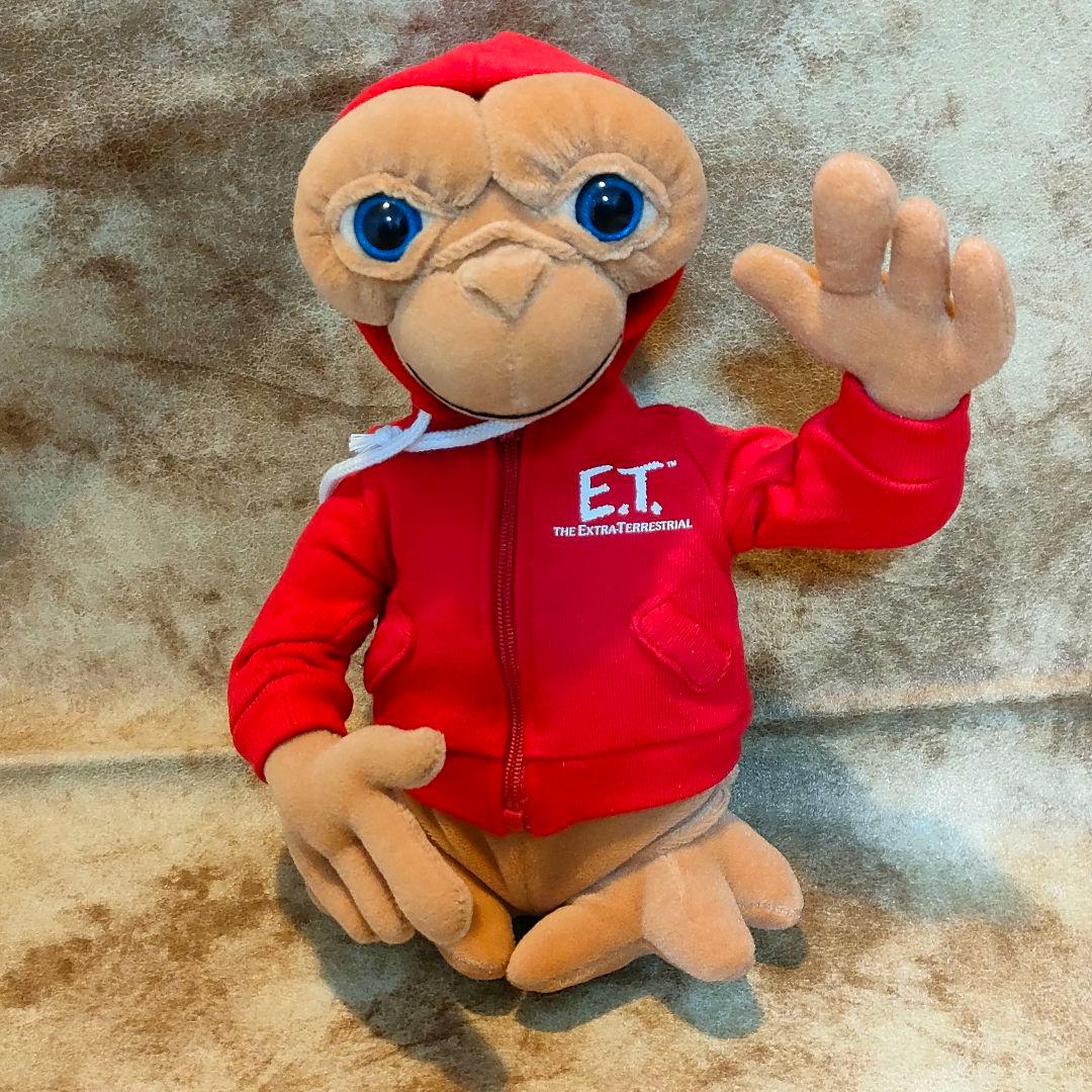 【希少】2001年USJ開園時　E.T. ぬいぐるみ フード付き