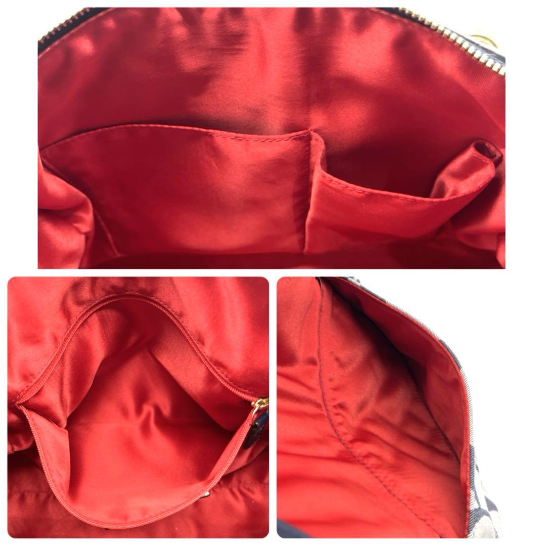 【希少】コーチ シグネチャー キルティングデニム 2way ショルダーバック