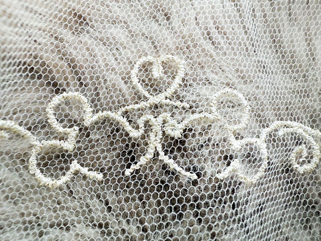 FTW ミラコスタ ウェディング ミッキーベール ショート ラメあり