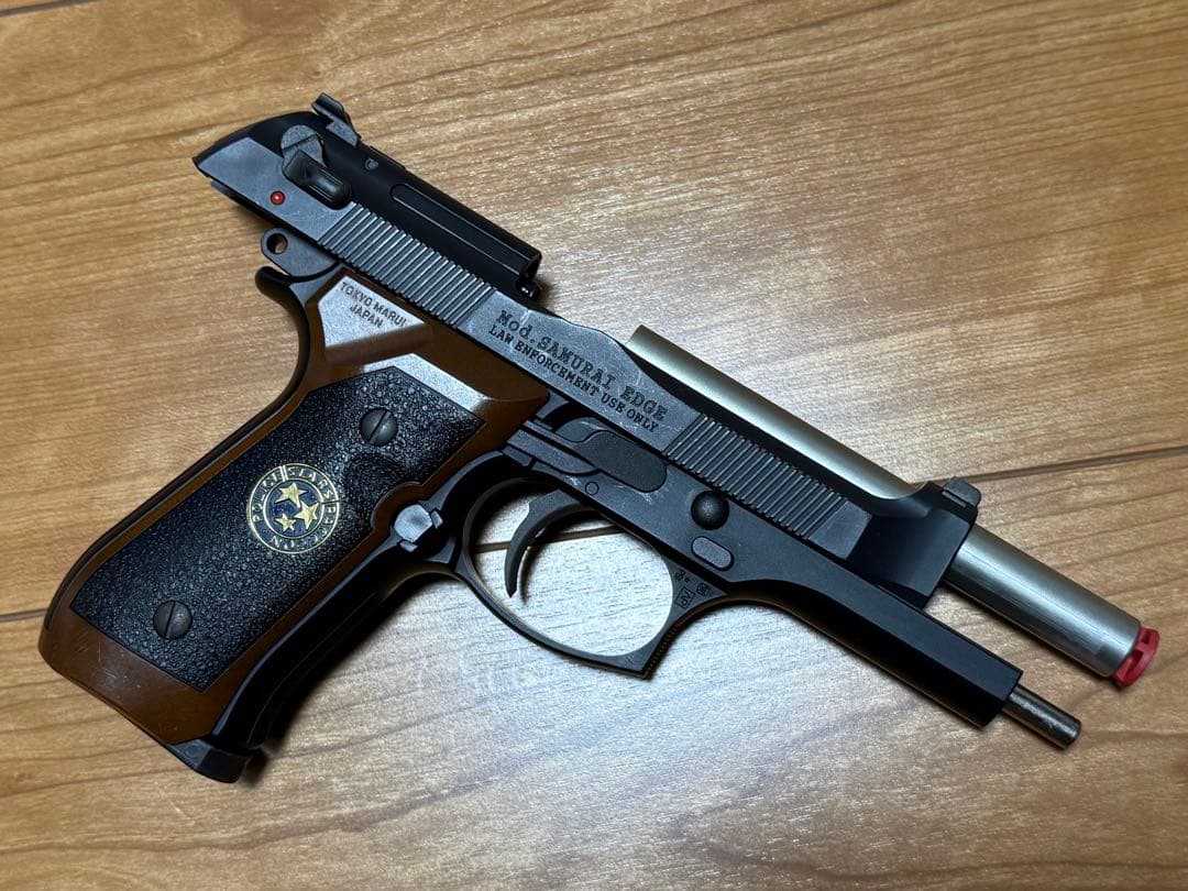 東京マルイ バイオハザード サムライエッジ スタンダードモデル ガス漏れ無し美品