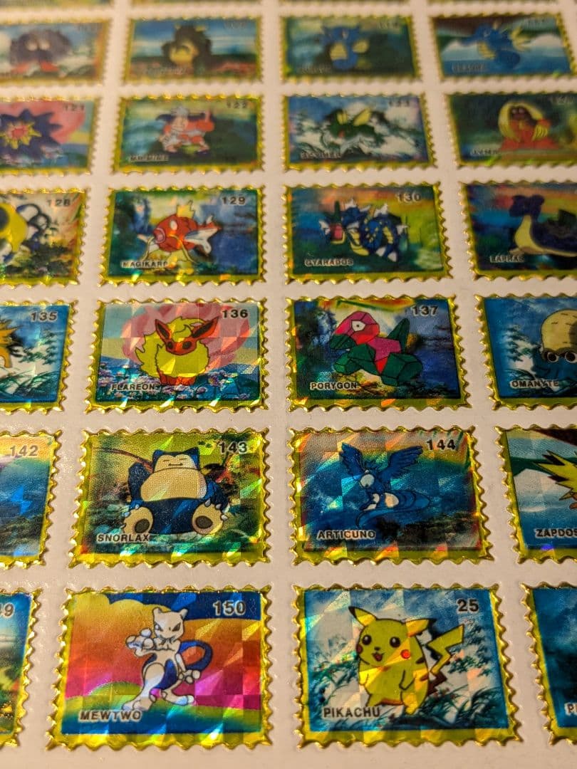 レア　初期　ポケモン　レトロ　ピカチュウ　ポケットモンスター　ステッカー
