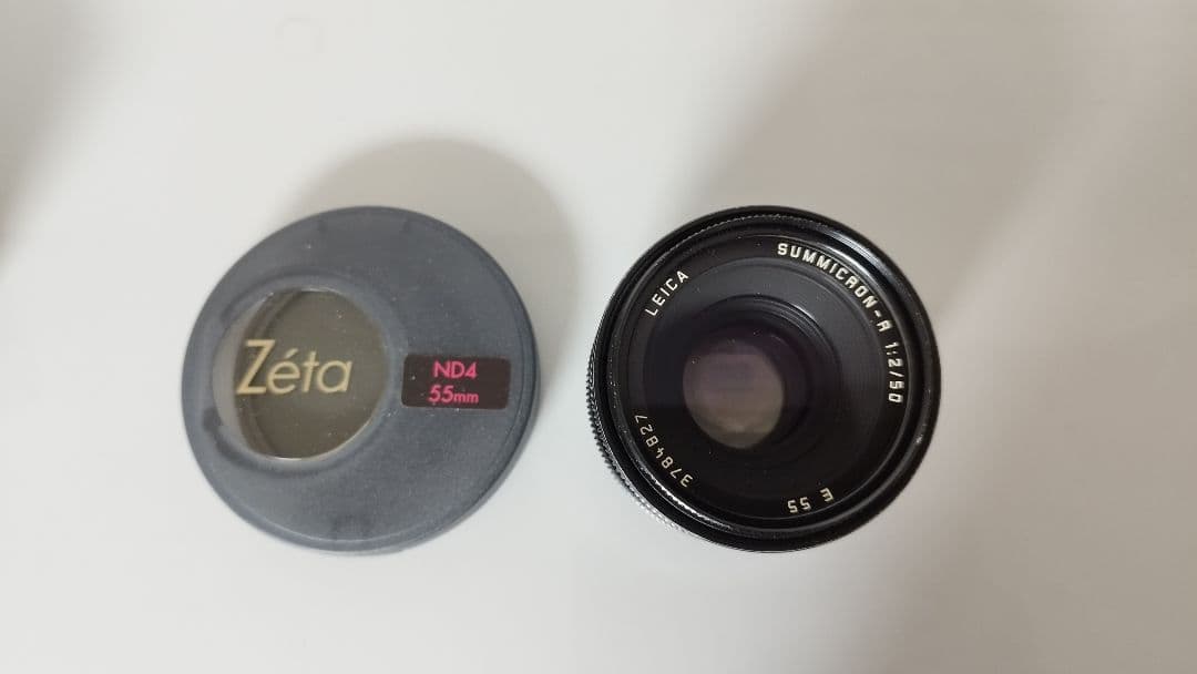 LEICA SUMMICRON-R 50mm F2 ROM 純正&NDフィルター