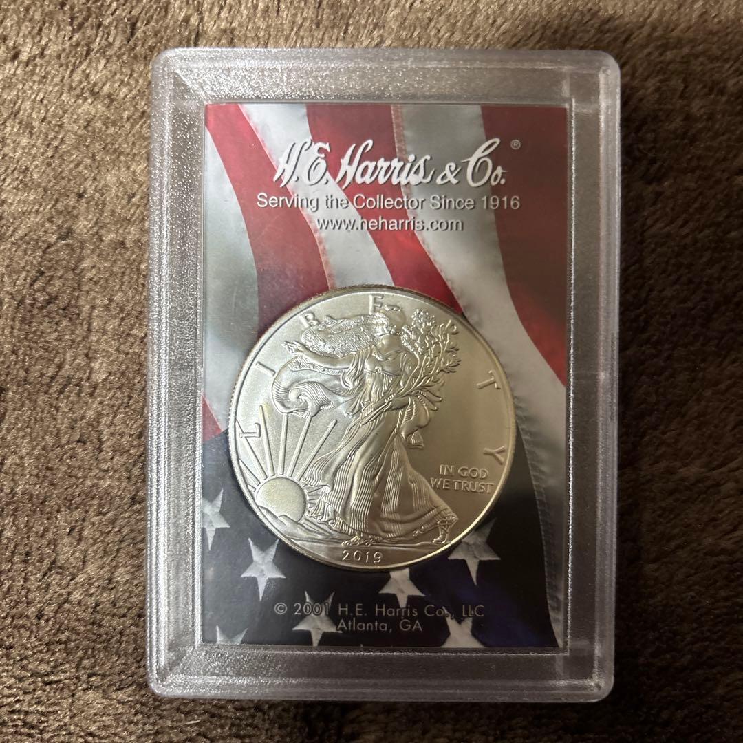 2019年製 アメリカン・シルバーイーグル銀貨 1オンス