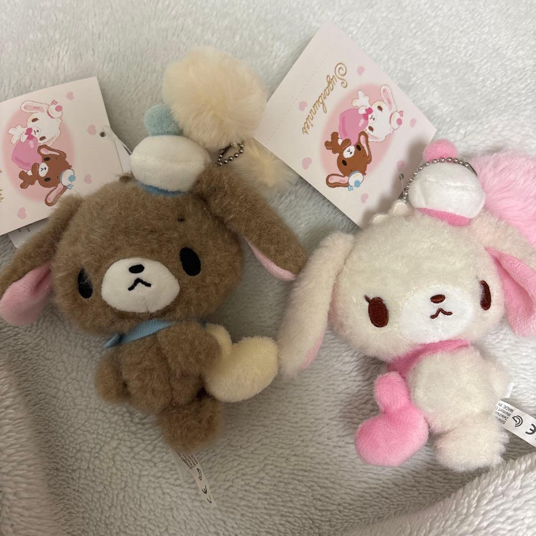 正規品　シュガーバニーズ　マスコット　ぬいぐるみ　キーホルダー