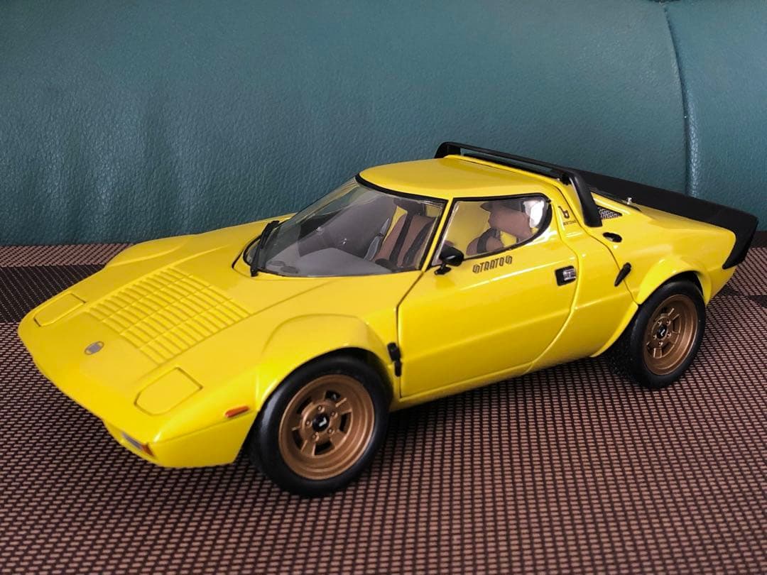 ★絶版！￼￼京商1/18 ランチア ストラトス￼ HF イエロー￼