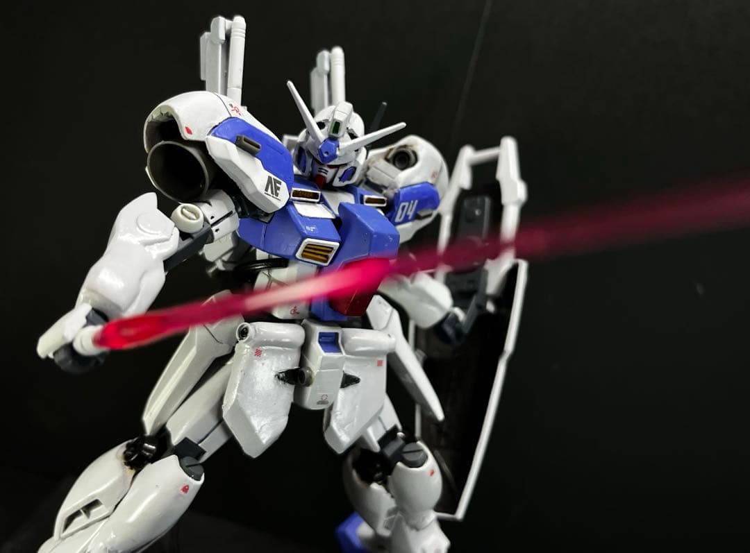改造ガンプラ　塗装済み完成品　hg ガンダム試作4号機　GP04 ガーベラ