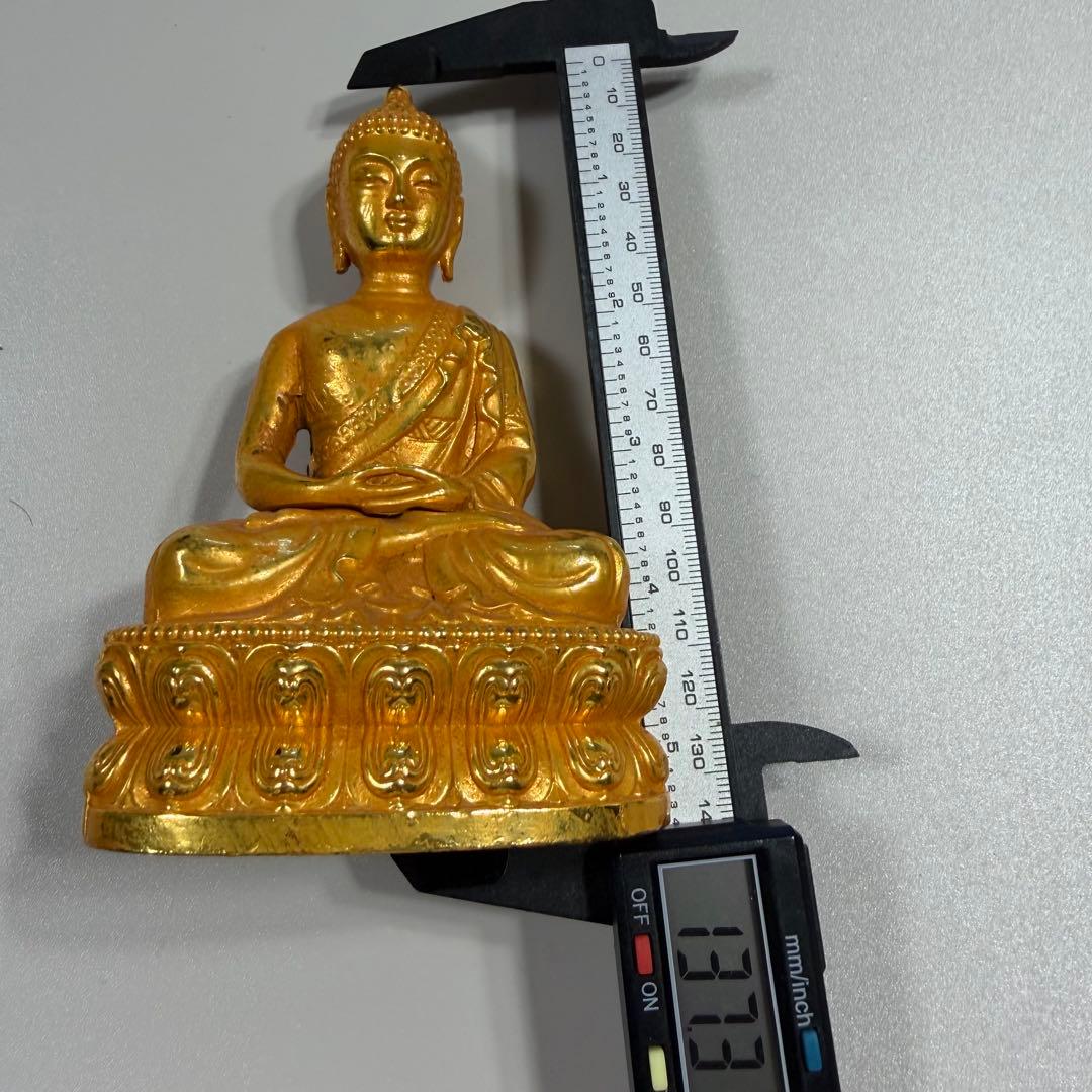 鎏金釈迦牟尼坐像　旧蔵